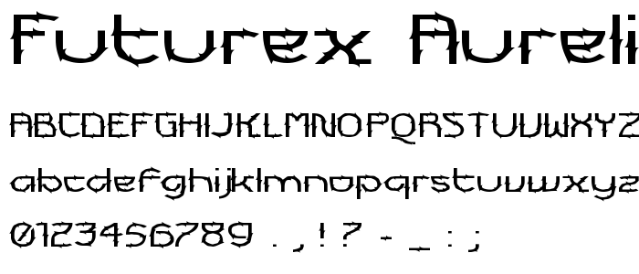 Futurex Aurelius font